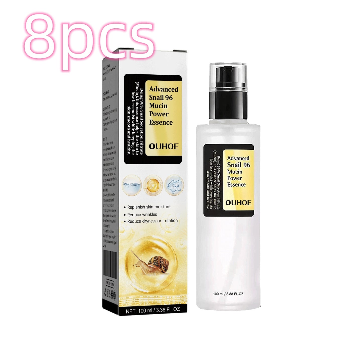 Sérum Visage Régénérant à la Bave d’Escargot & Collagène – 100ml - WeCream