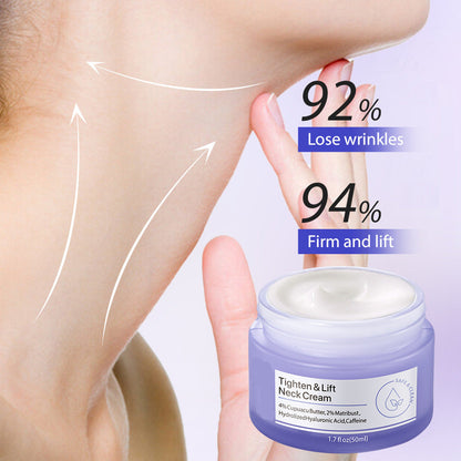 Crème Raffermissante Cou & Décolleté – Anti-Rides & Lift Instantané - WeCream
