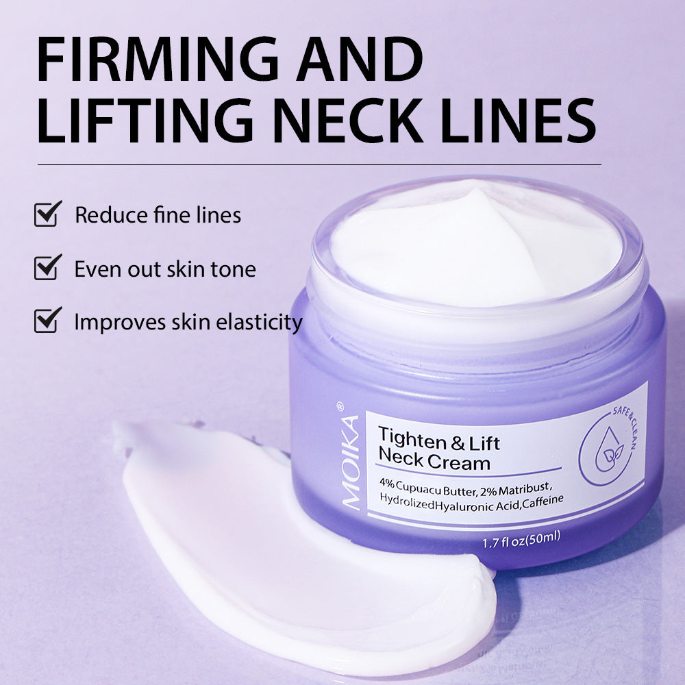 Crème Raffermissante Cou & Décolleté – Anti-Rides & Lift Instantané