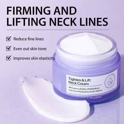 Crème Raffermissante Cou & Décolleté – Anti-Rides & Lift Instantané - WeCream